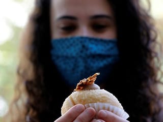 In pictures: 'Abu Dhabi' doughnut a Hanukkah hit in Israel
