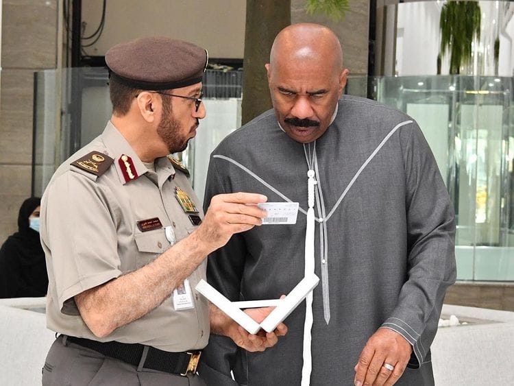 NAT Steve Harvey get Dubai discount card 1-1608117442626