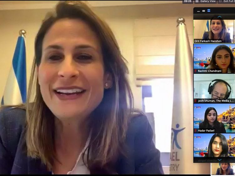 Press briefing_Orit Farkash-Hacohen_screenshot by Angel Tesorero-1608125821680