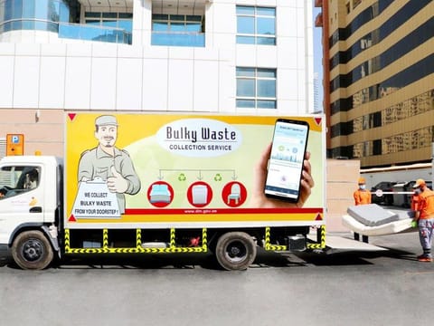 Dubai Municipality has recorded significant increase in requests for its bulky waste disposal service from the public during the year. 