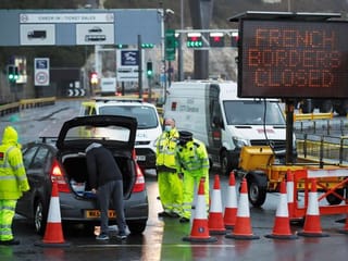 Photos: Freight chaos as Europe closes borders to UK over new strain of coronavirus