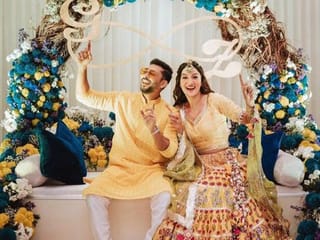 Bollywood star Gauahar Khan's wedding festivities kick off