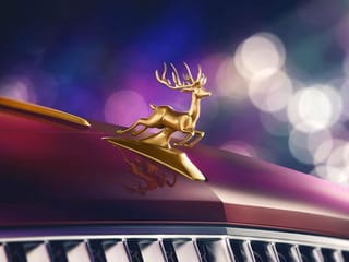 Meet Santa’s posh ride! The Bentley ‘Reindeer Eight’