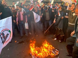 Iraq protesters try to storm US Embassy after airstrikes