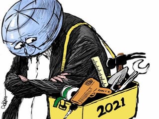 Cartoon: A challenging year ahead