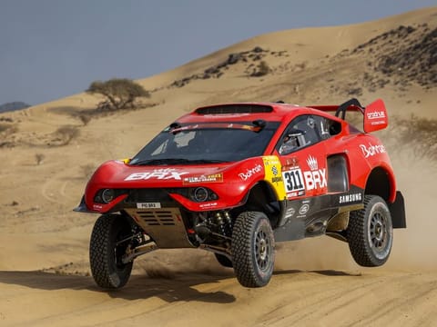 Bahrain Raid Xtreme (BRX) team has signed up sponsorships with Team Bahrain Red Bull and Samsung ahead of Dakar Rally.