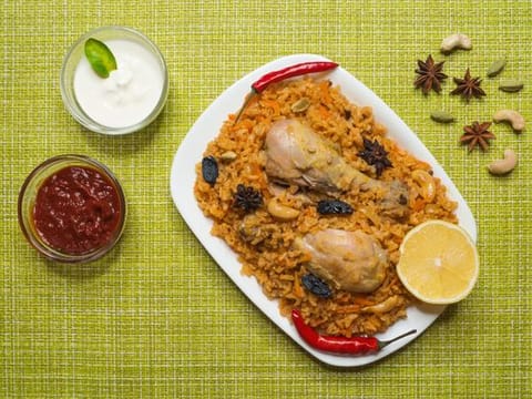 Chicken or lamb rice Boukari 