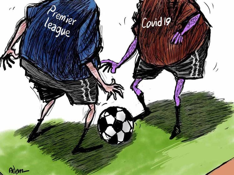 Covid football
