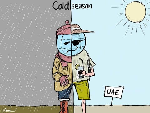 UAE is experiencing a pleasant winter  