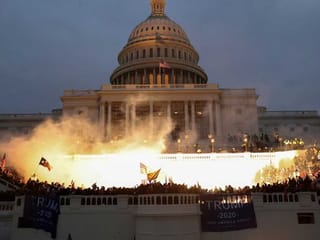 Dramatic pictures: Trump supporters storm US Capitol