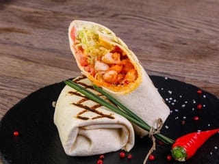 Mumbai's barbecued chicken tikka rolls