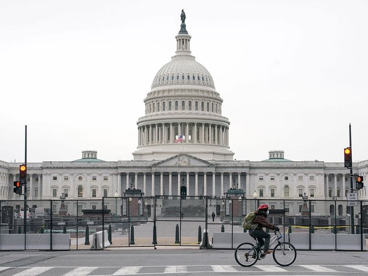the US Capitol Building