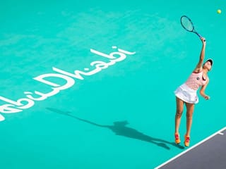 Photos: Female tennis stars shine at Abu Dhabi WTA Women’s Open
