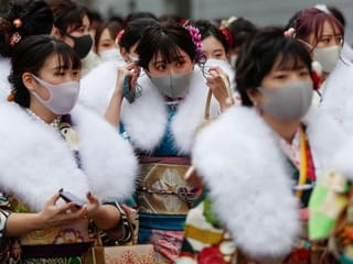 Photos: Thousands gather for Japan Coming of Age Day despite COVID-19 surge
