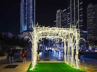 Look: New art project lights up the streets of Downtown Dubai 