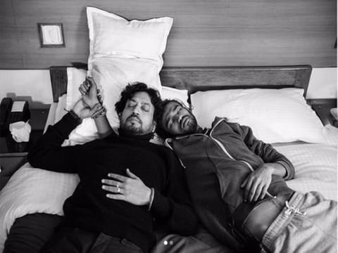 Irrfan Khan with son Babil