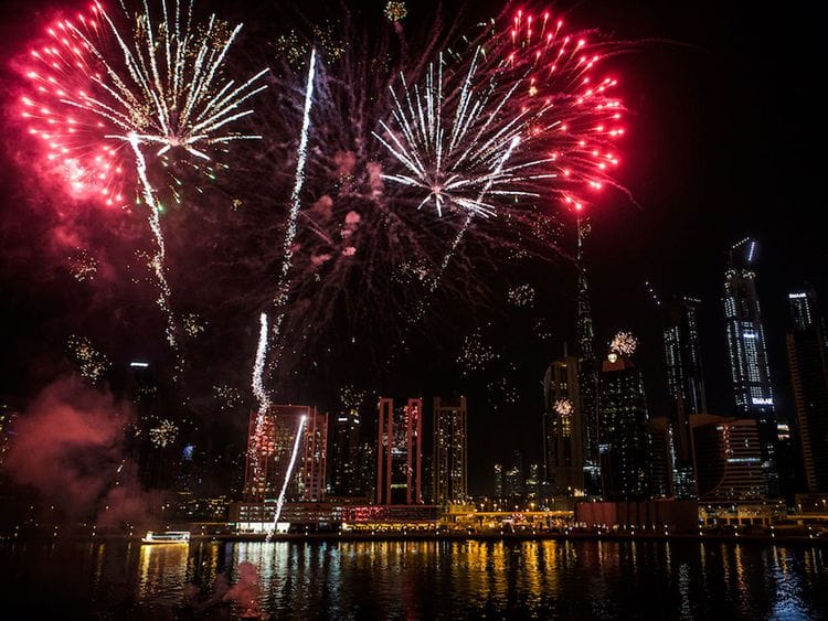 Al Seef fireworks DSF