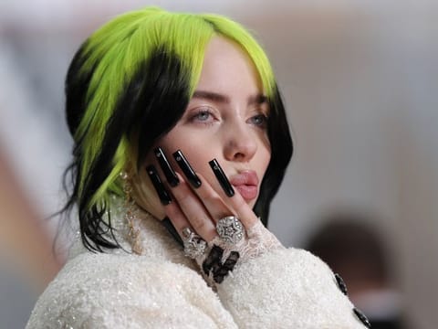 Billie Eilish arrives at the Oscars on Sunday, February 9, 2020, at the Dolby Theatre in Los Angeles.