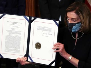 US: House votes to impeach Donald Trump again