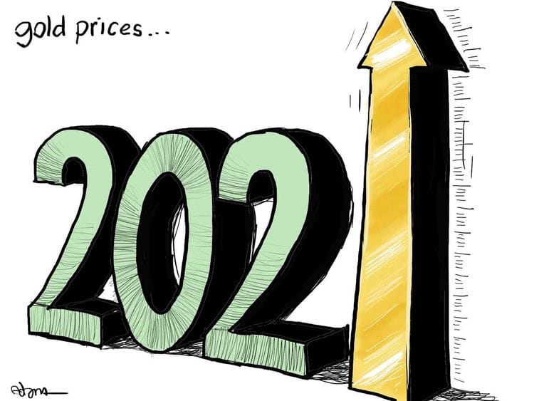 Cartoon: Gold's 'golden run' continue