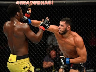 UFC: Dubai’s Mounir Lazzez dealt a reality check in loss to Warlley Alves