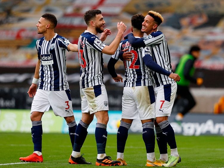 Two quick goals put West Brom back in command against Wolves