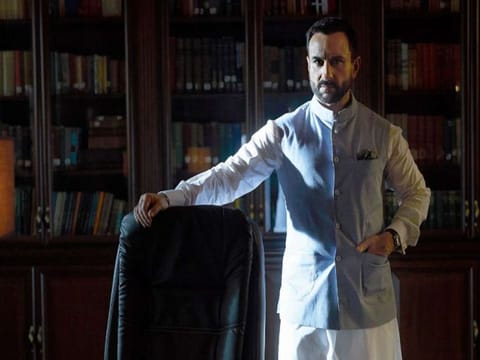 Saif Ali Khan in 'Tandav'.