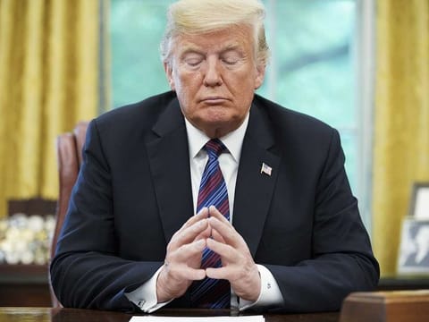 US President Donald Trump