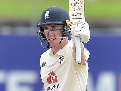 England's Dan Lawrence