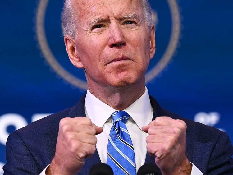 US President-elect Joe Biden 