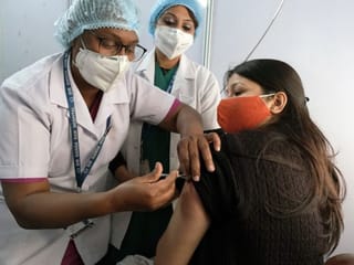 Photos: India's COVID-19 vaccination drive in full swing