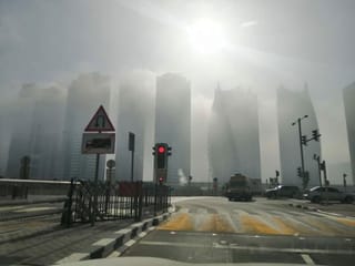 UAE: Reader pictures of foggy weather conditions in Dubai, and Sharjah