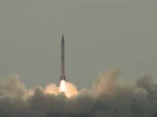 Pakistan tests nuclear-capable Shaheen-III ballistic missile