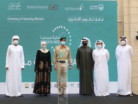The Hemaya clip award ceremony in Dubai on Thursday