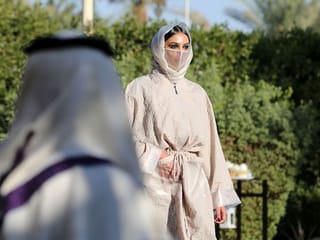 Photos: Fashion abayas by Safia Hussain showcased in Riyadh