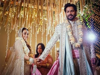 Bollywood star Varun Dhawan and Natasha Dalal's wedding festivities kick off: First pictures are out