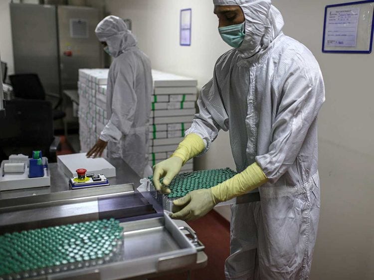 Covishield India vials vaccine covid