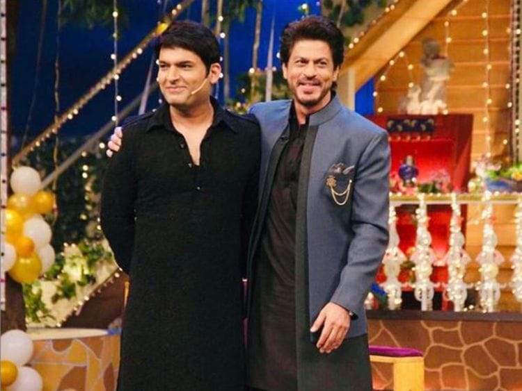 Kapil Sharma and SRK-1611572632613