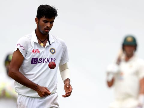 India's Washington Sundar (File photo)