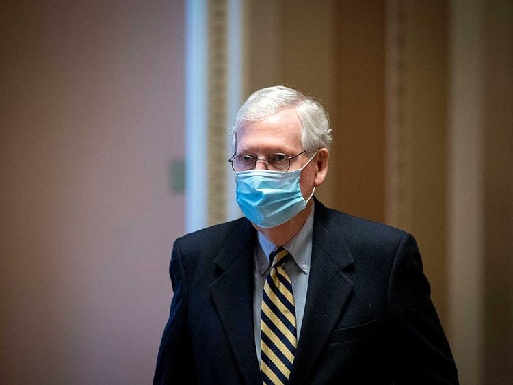 US Senate Minority Leader Mitch McConnell