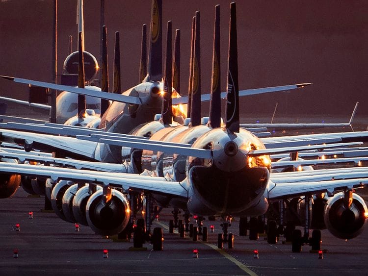 STOCK Lufthansa aircraft airlines
