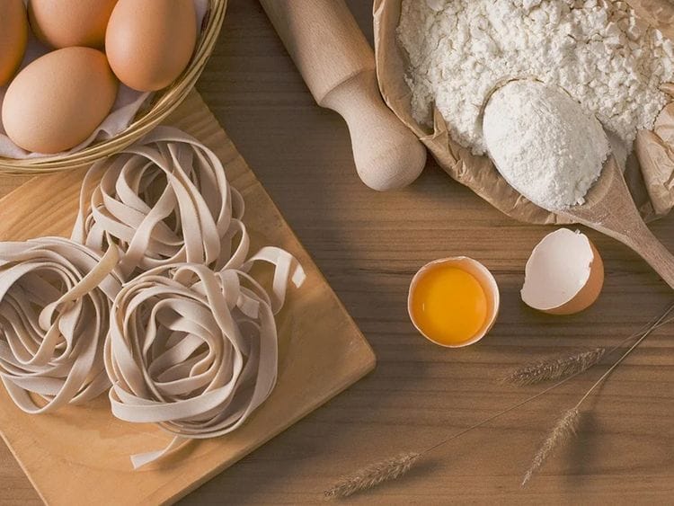 cooking, pasta, flour