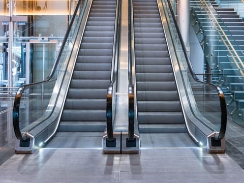 According to court records, the incident occurred when the child fell from the escalator during a visit to the shopping mall with his family. Picture for illustrative purposes only. 