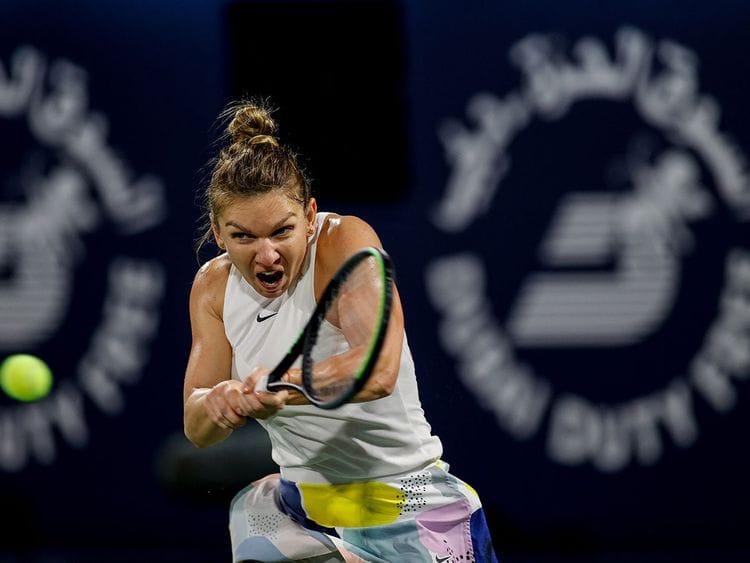 Simona Halep won the title last time out in Dubai Duty Free Tennis Championship