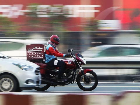 The arrests were made after authorities had received several complaints about robberies targeting food delivery workers in Saad Al Abdullah suburb of Al Jahra governorate. Illustrative image.