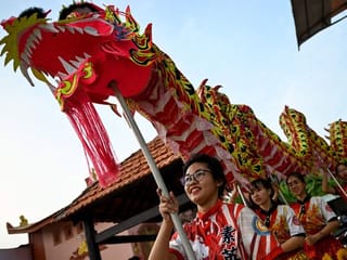 Photos: Dragon dancers scale up ambitions in Vietnam
