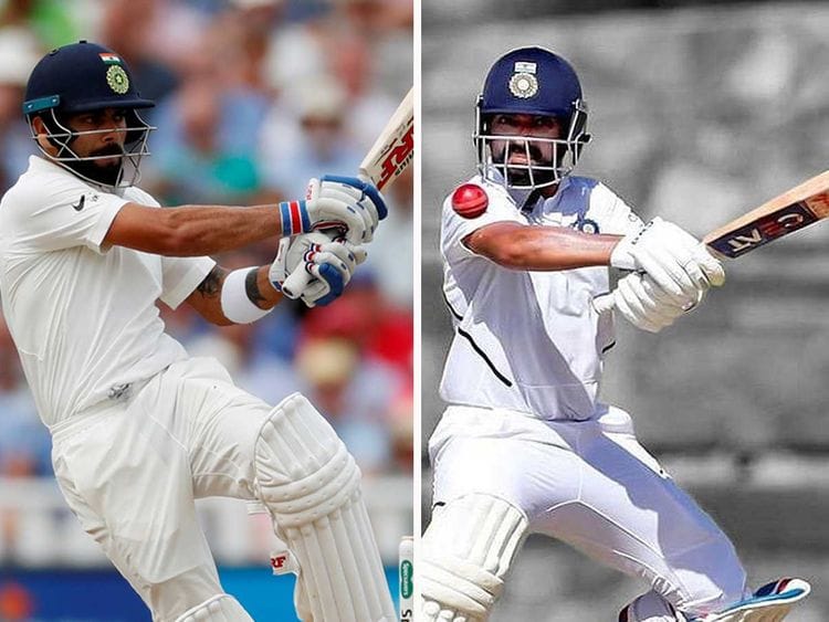 Kohli Rahane collage