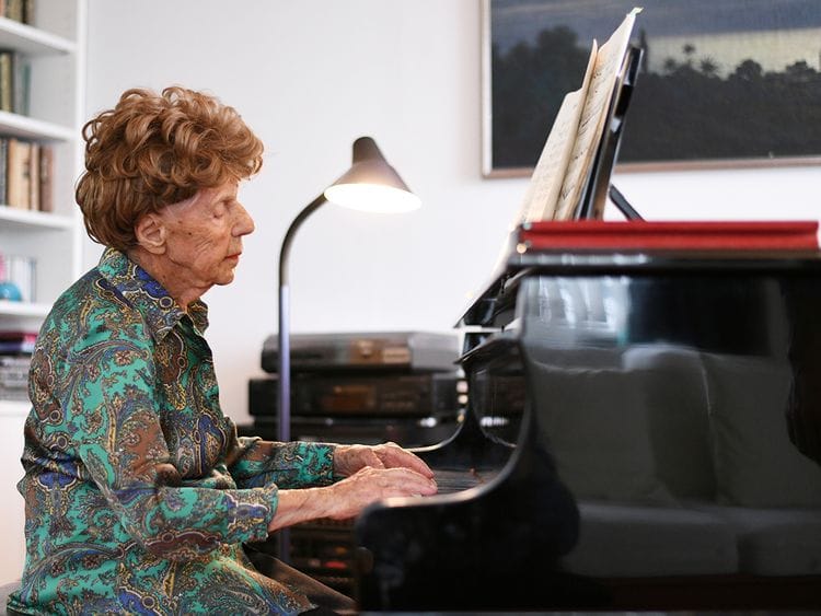 Pianist Colette Maze