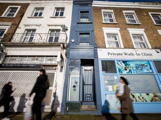 In Photos: London's thinnest house is up for sale