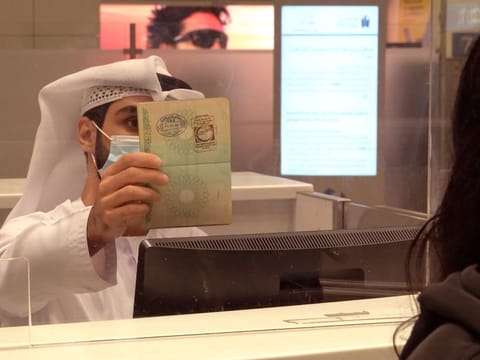 Visitors arriving at UAE airports get a Martian ink stamp on their passports, in commemoration of Hope Probe’s historic arrival to Mars on February 9.